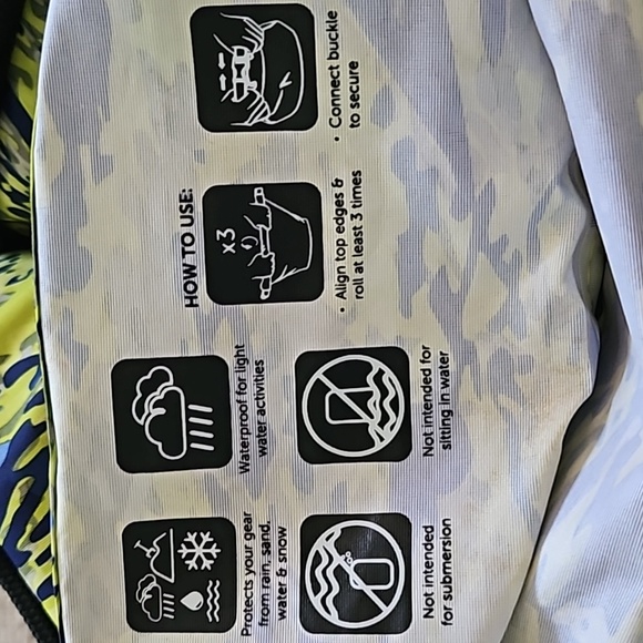 Dry Bag by geckobrands Drawstring Backpack - Picture 9 of 10